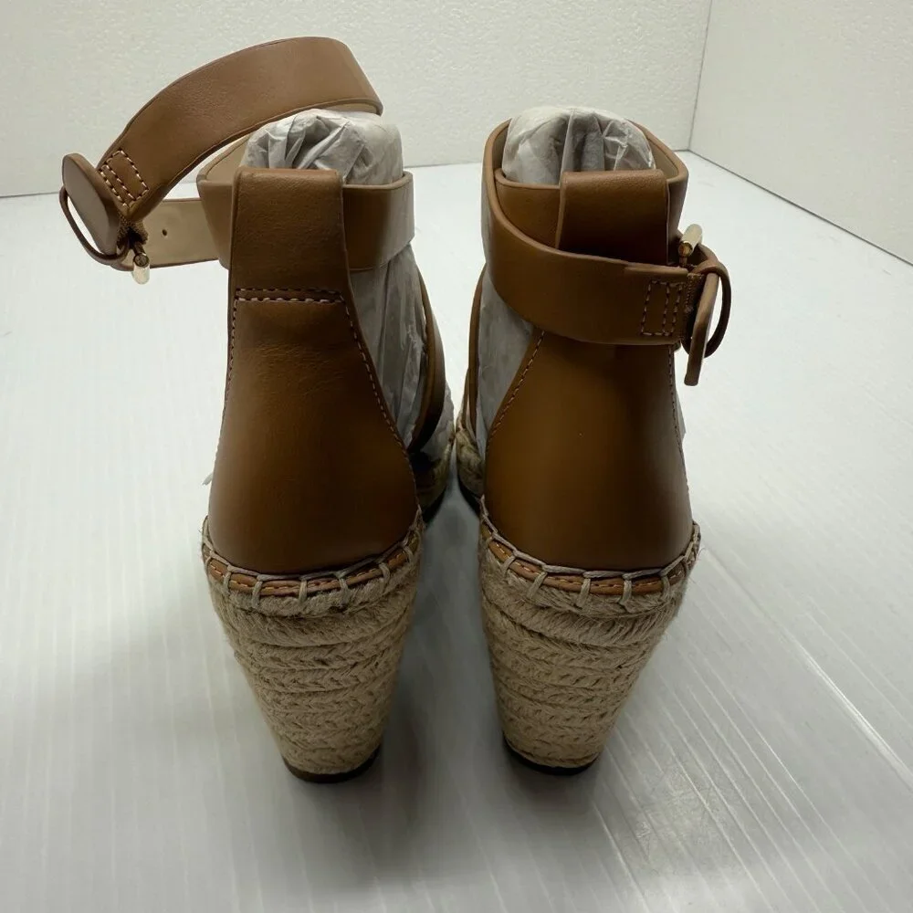 Vince Camuto Mesteria Espadrille Wedge Sandals Strappy Ankle 6M Summer Boho Chic